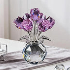 Rosa Eterna - Arranjo de Cristal Decorativo – Presente Eterno